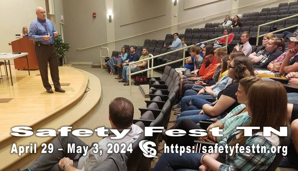 Throwback Thursday! Jeffery Miller, PhD, CIH, CSP presents during the Safety Matters session at Safety Fest TN 2018.