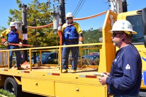 Safety Fest TN 2015 Pike Electric Live Line Demonstration